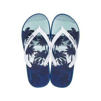 Ipanema Flip Flops Men Posto Palm White 954827DLQ Ireland